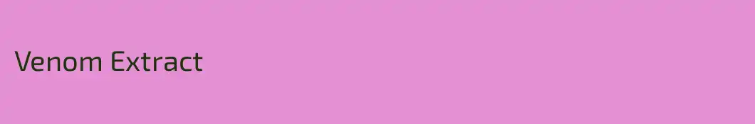 Venom Extract
